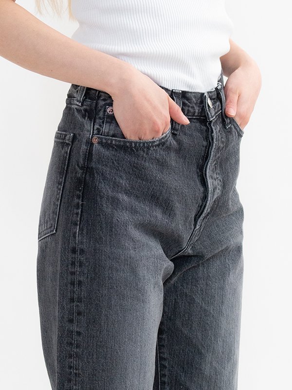 CLASSIC STRAIGHT JEANS-クラシックストレートジーンズ-HYKE（ハイク