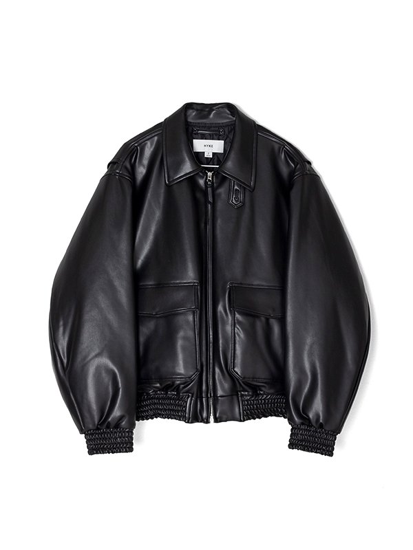 ssstein 24AW LEATHER FLIGHT JACKET レザー