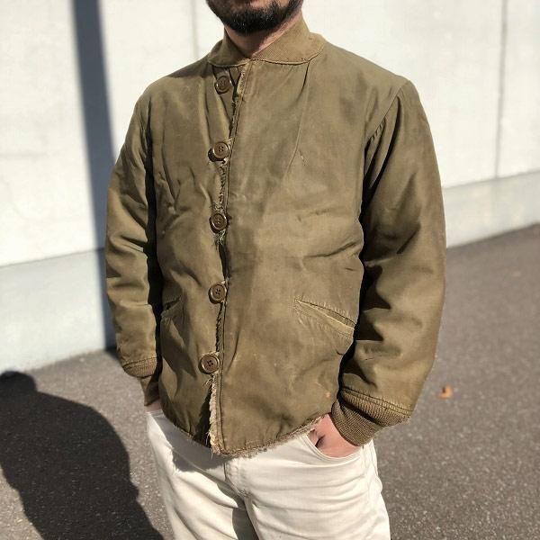 ビンテージ/40's/実物/米軍/M-1943/パイル ライナー ジャケット【S～M