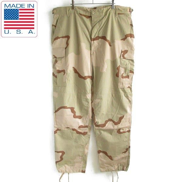 新品 実物 米軍 US ARMY 3C デザートカモ 迷彩 パンツ XL-L カーゴ