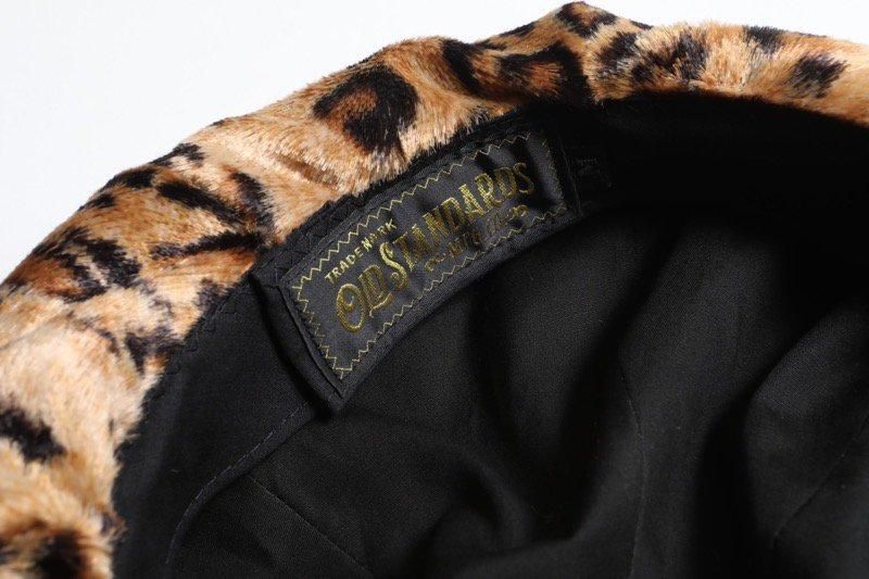 OLD STANDARDS - ANIMAL BIG BERET (Leopard) - CANVAS CLOTHING