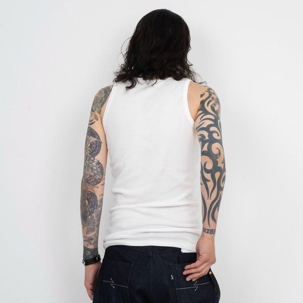 tanktop “flocky” | ブラックネームシリーズ - GVLS