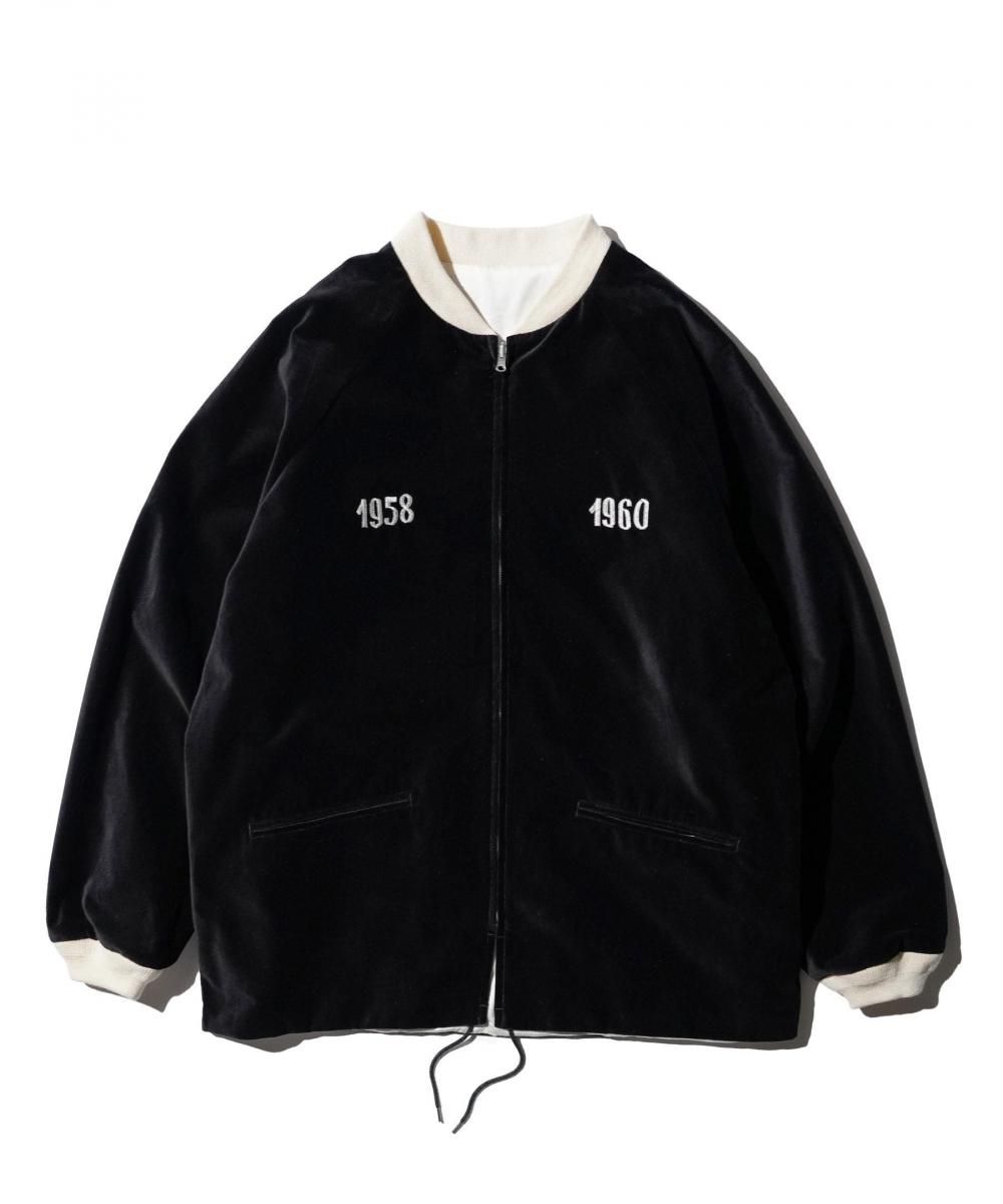Cloveru with PENNEY'S / VELOUR SOUVENIR REVERSIBLE JACKET EAGLE & GIRL