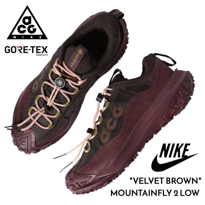 NIKE ACG MOUNTAIN FLY 2 LOW GORE-TEX VELVET BROWN ナイキ