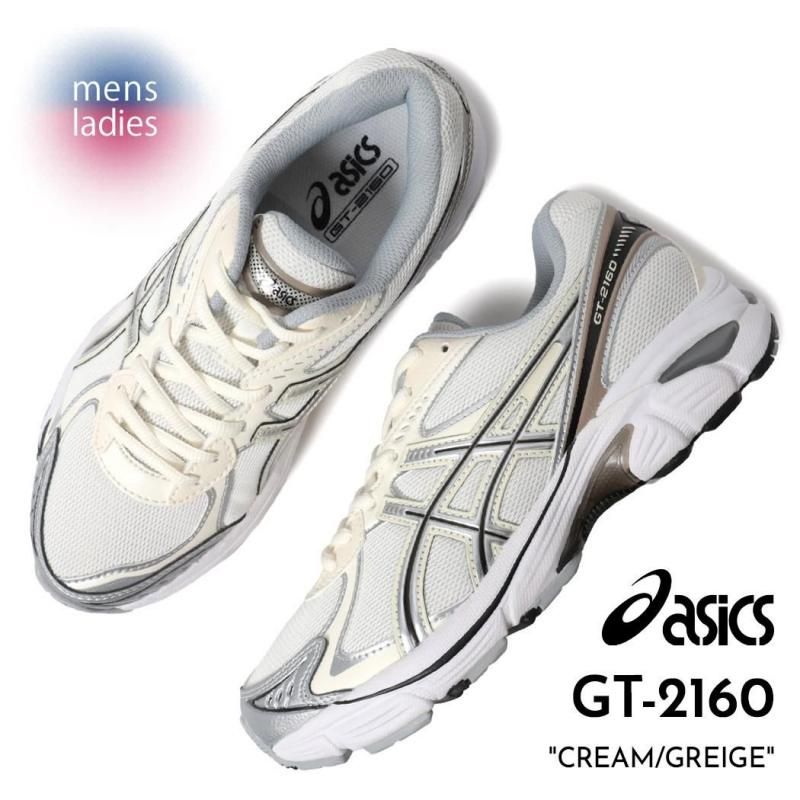 asics GT-2160 CREAM/GREIGE アシックス スニーカー ( クリーム 白