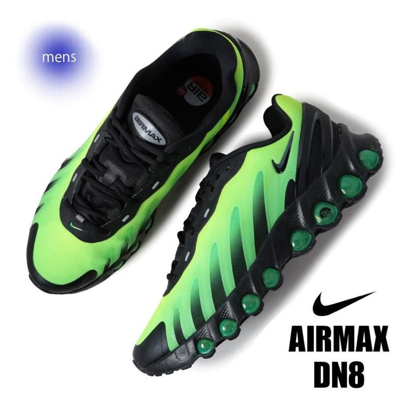 NIKE AIR MAX DN8 BLACK/GREEN STRIKE ナイキ エアマックス スニーカー