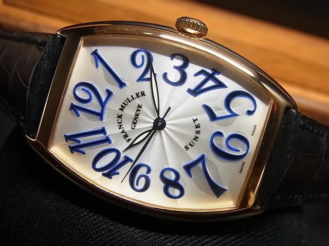 フランク・ミュラー サンセット 6850 シャンパンゴールド 正規品