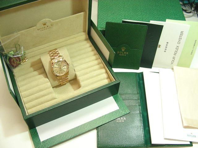 ロレックス デイデイト YG REF.118238 Y番 - 腕時計専門店THE-TICKEN