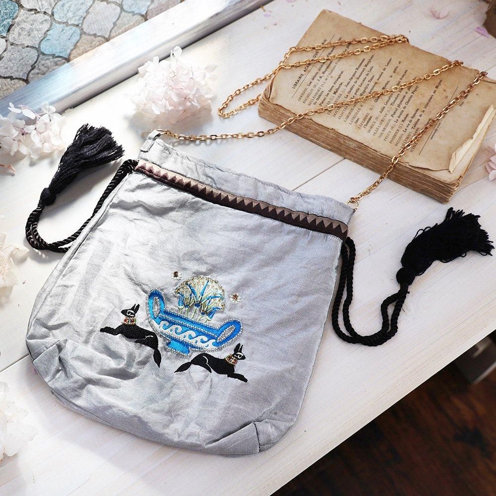 インド刺繍ポシェット - 海福雑貨通販部