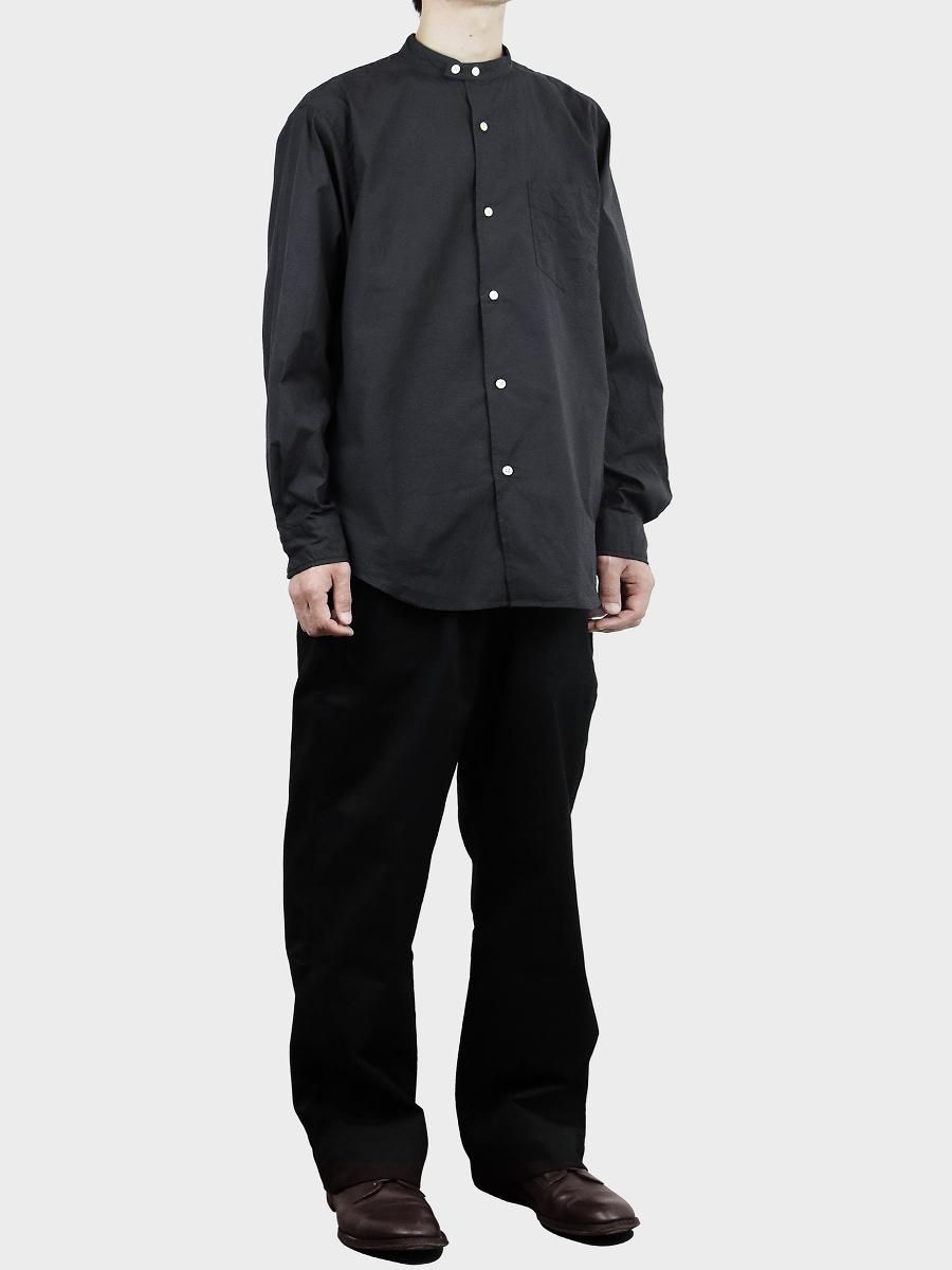 PHIGVEL - フィグベル / BAND COLLAR UTILITY SHIRT | NOTHING BUT