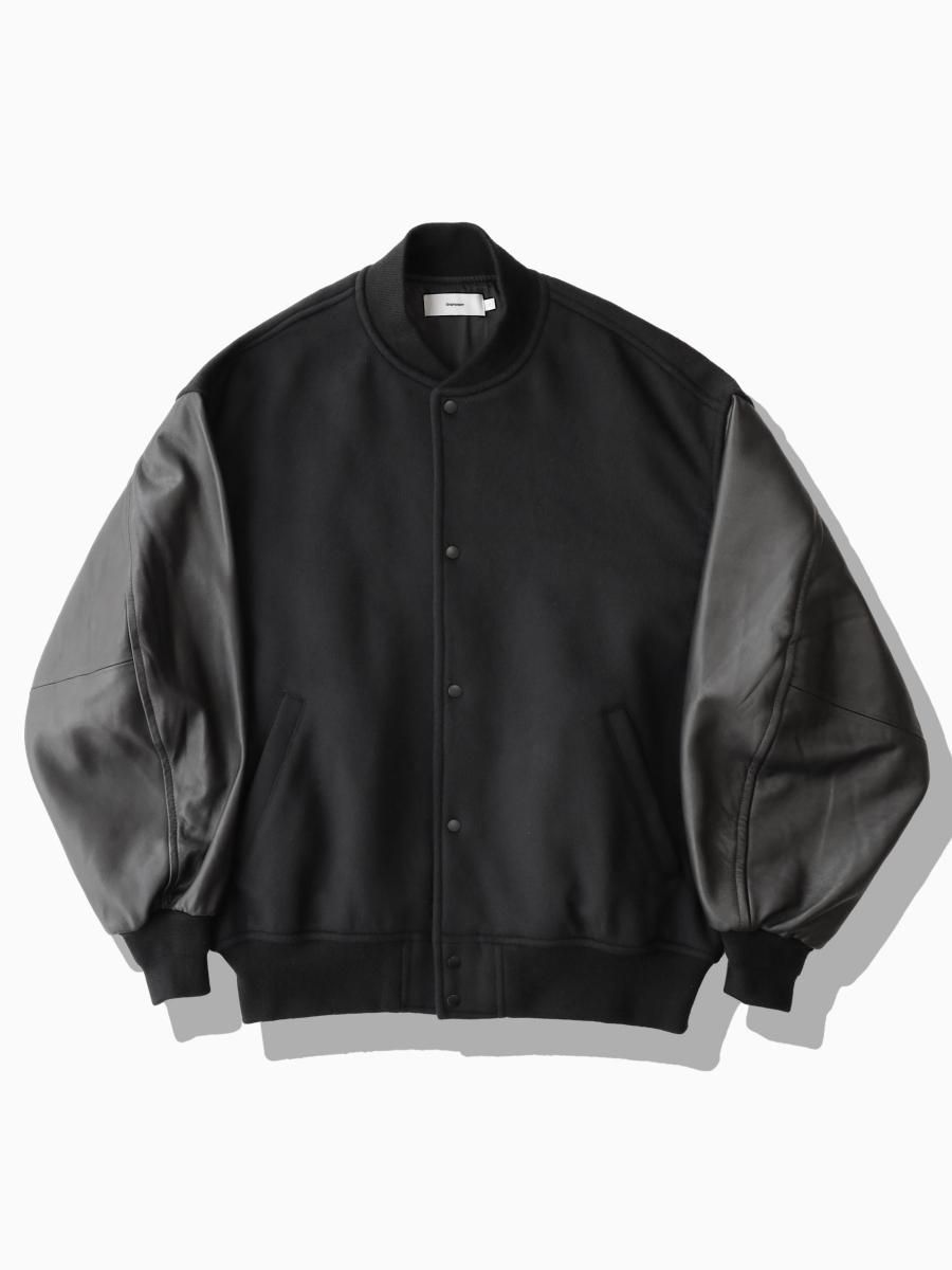 Graphpaper - グラフペーパー / LIGHT MELTON STADIUM JACKET