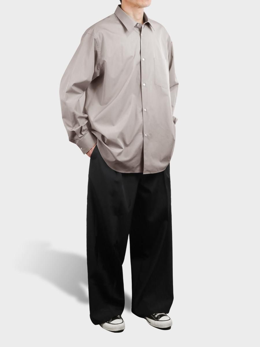 Graphpaper - グラフペーパー / SEMI DULL OXFORD WIDE TROUSERS