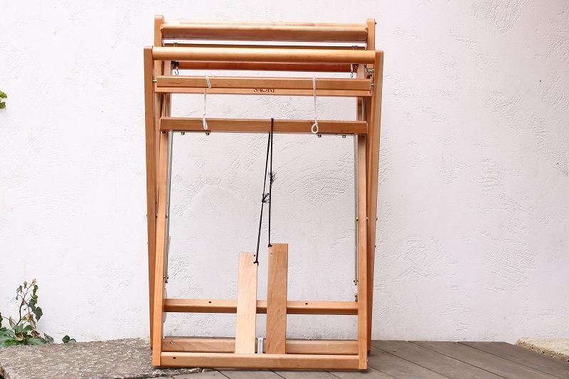 手織機 WX60本体（木の折りたたみ式） 組立済み(本体ワインダー付き