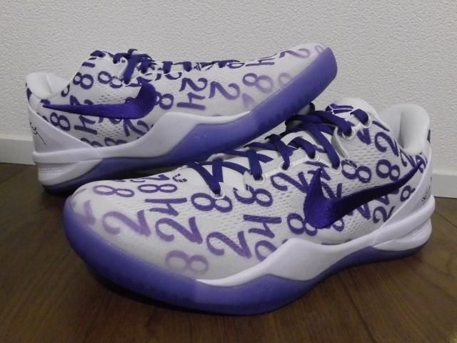 コービー8 プロトロ 白紫 海外直輸入 31cm - バスケットボール専門