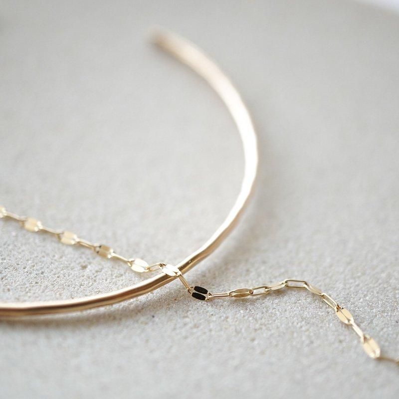 SET】バングル＆(K10)LEAFYブレスレットのセット