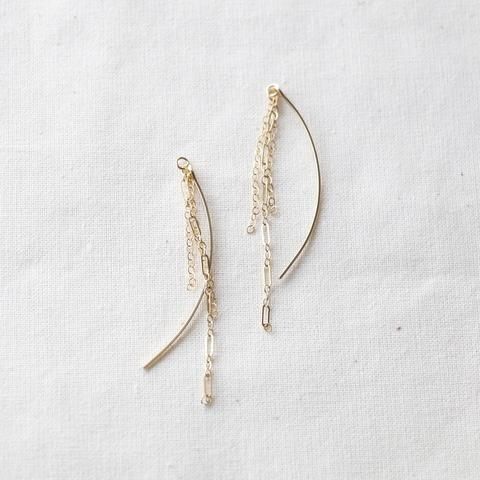 minikin]14kgf/[ピアス/イヤリング用]スウィングチャーム