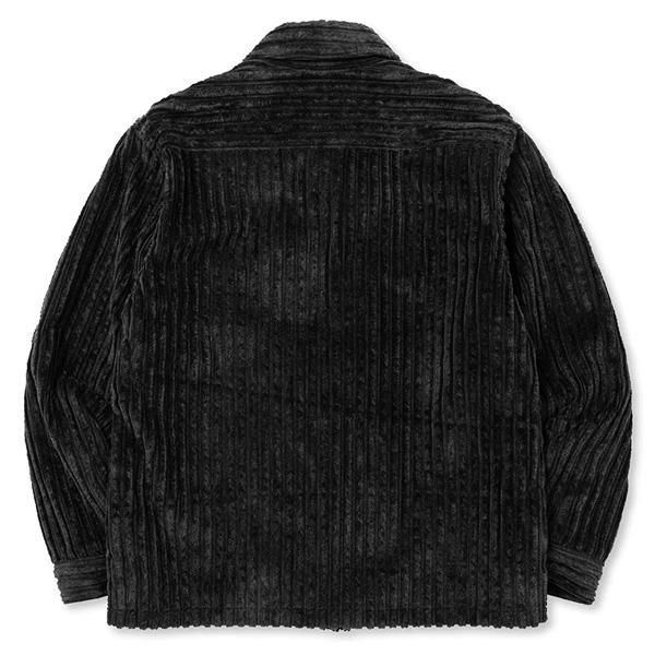 CALEE】JUMBO CORDUROY ZIP SHIRT JACKET【コーデュロイジャケット
