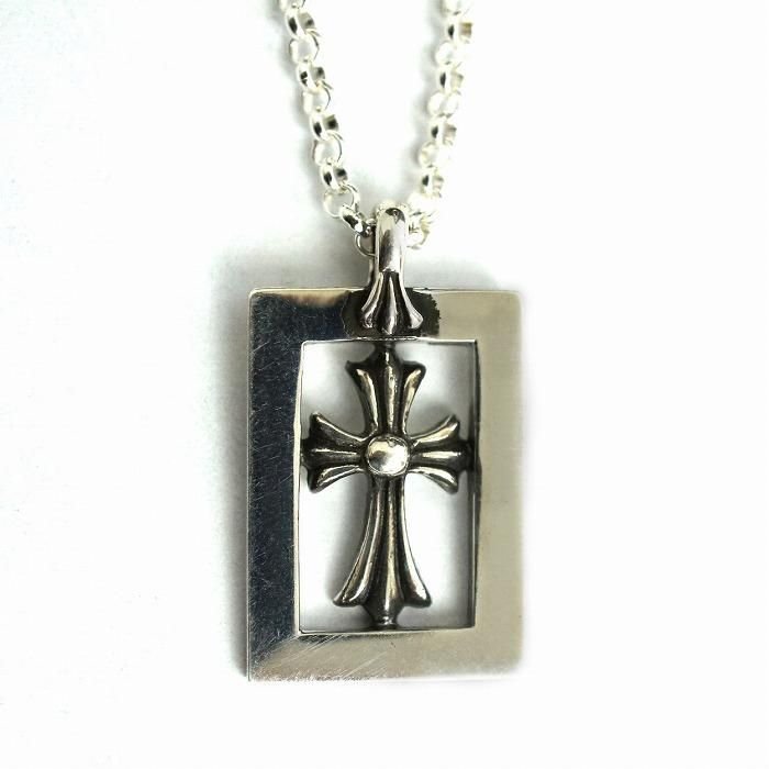 クロムハーツ フレームド オープン ベビー ファット チャーム / CHROME