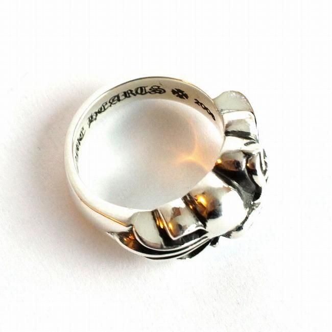 クロムハーツ フローラル ハート シルバー リング / CHROME HEARTS
