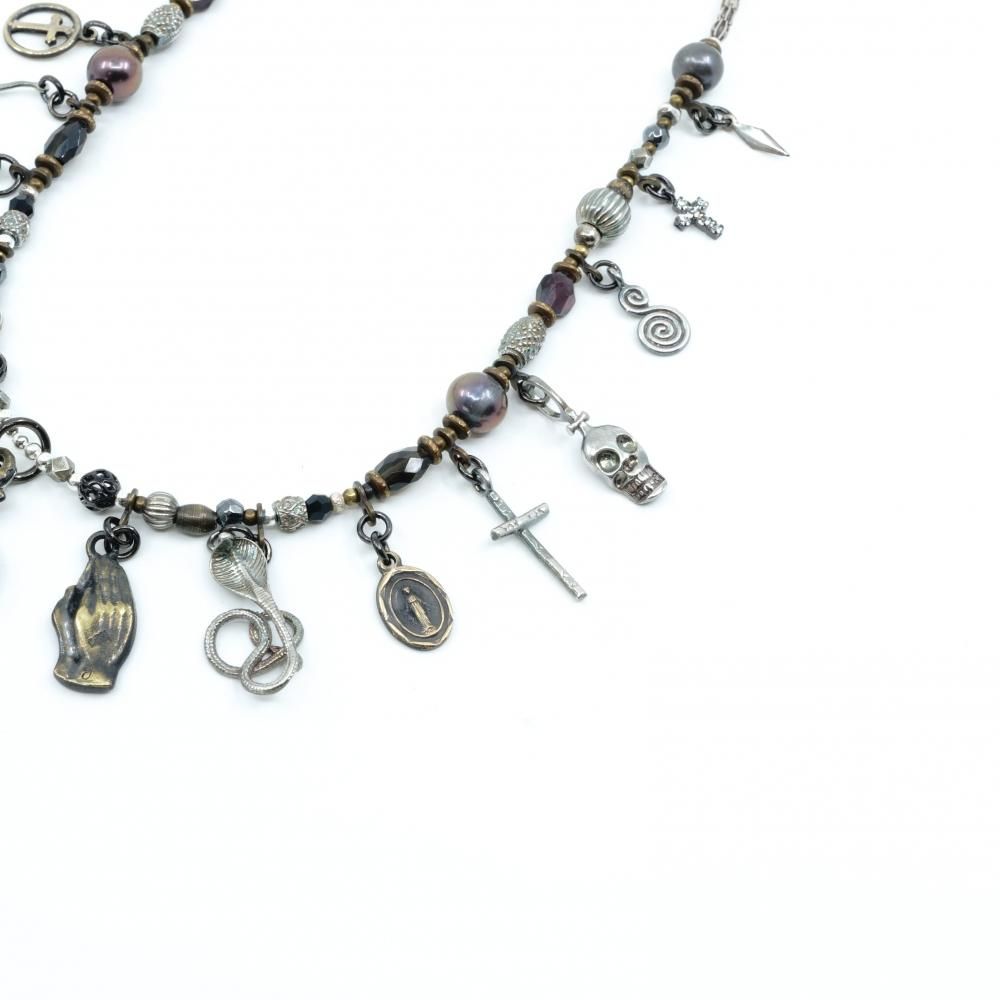 L'Arc～en～Ciel hyde氏着用] gunda [ガンダ] ORATIO NECKLACE＜オ