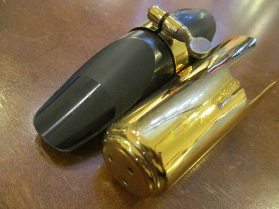 セルマー アルトサックスマウスピース コンセプト リガチャーキャップ