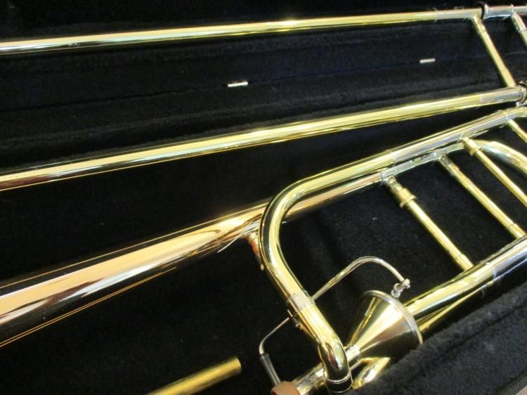 トロンボーン エドワーズ(テナー・バス) マウスパイプ 金メッキ トロン