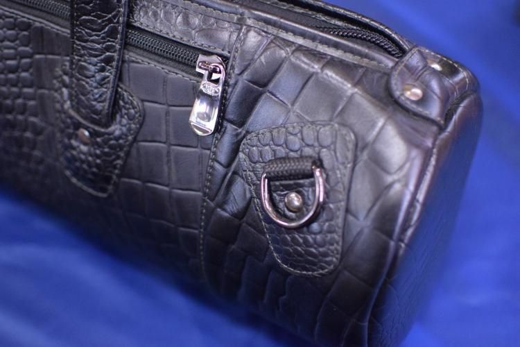 トランペット用 ソフトケース ラニオンブルース レザー クロコダイル調