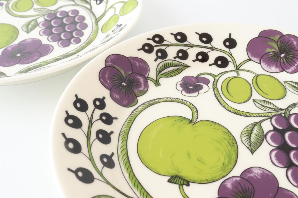 アラビア｜パラティッシ｜プレート｜26cm｜パープル｜磁器｜ARABIA