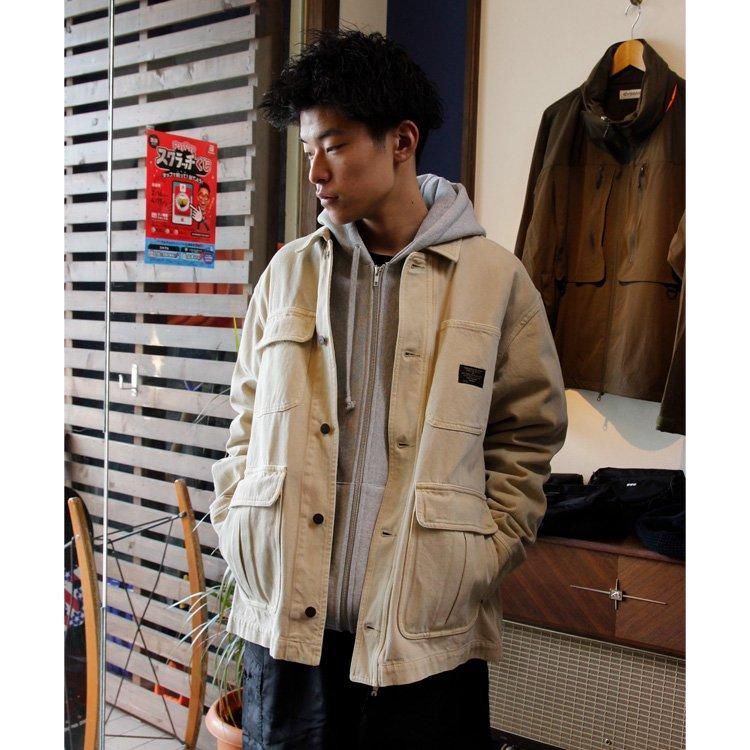FTC / OVERDYED DENIM CHORE JACKET (TAN)の通販サイト- birnest