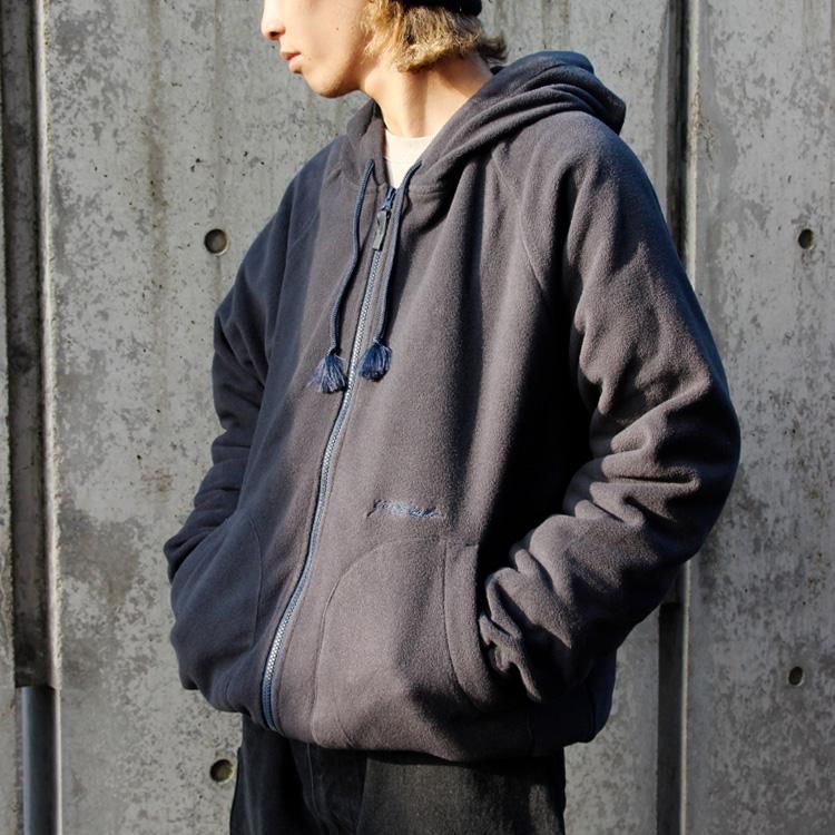 YARDSALE（ヤードセール）Fleece Zip Hood (Black) の通販サイト- birnest