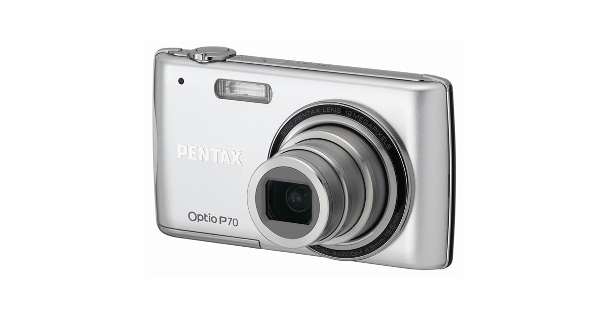 ペンタックス、光学4倍薄型デジカメ「Optio P70」 - 価格.com