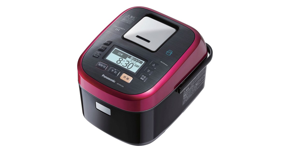 パナソニック、「200度トリプルスチーム」＆「Wおどり炊き」搭載のIH