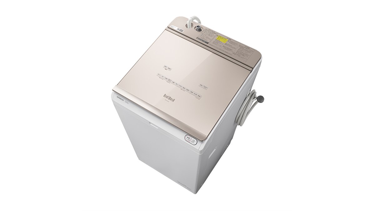 日立、タテ型洗濯乾燥機「ビートウォッシュ BW-DX120G」を本日6月19日