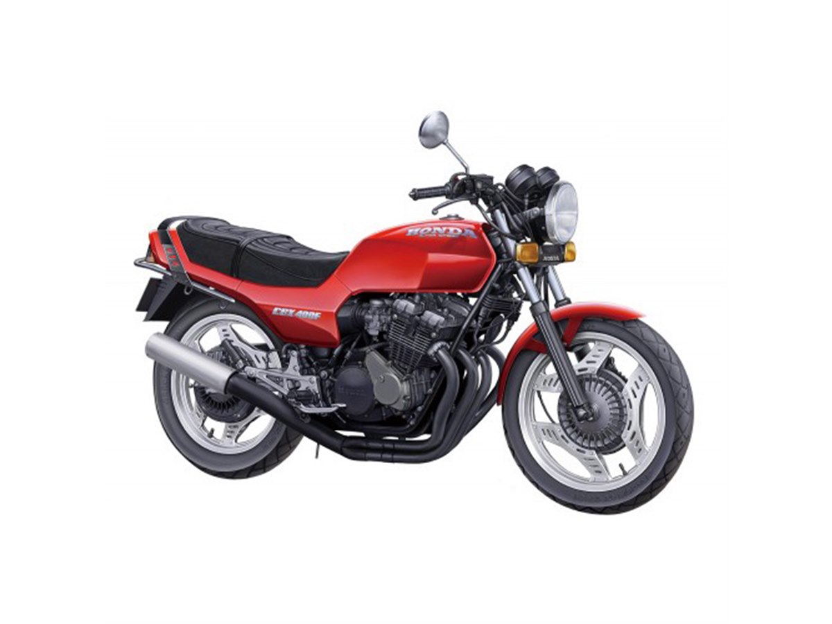 AOSHIMA、カスタムパーツが付属した「CBX400F」1/12模型 - 価格.com