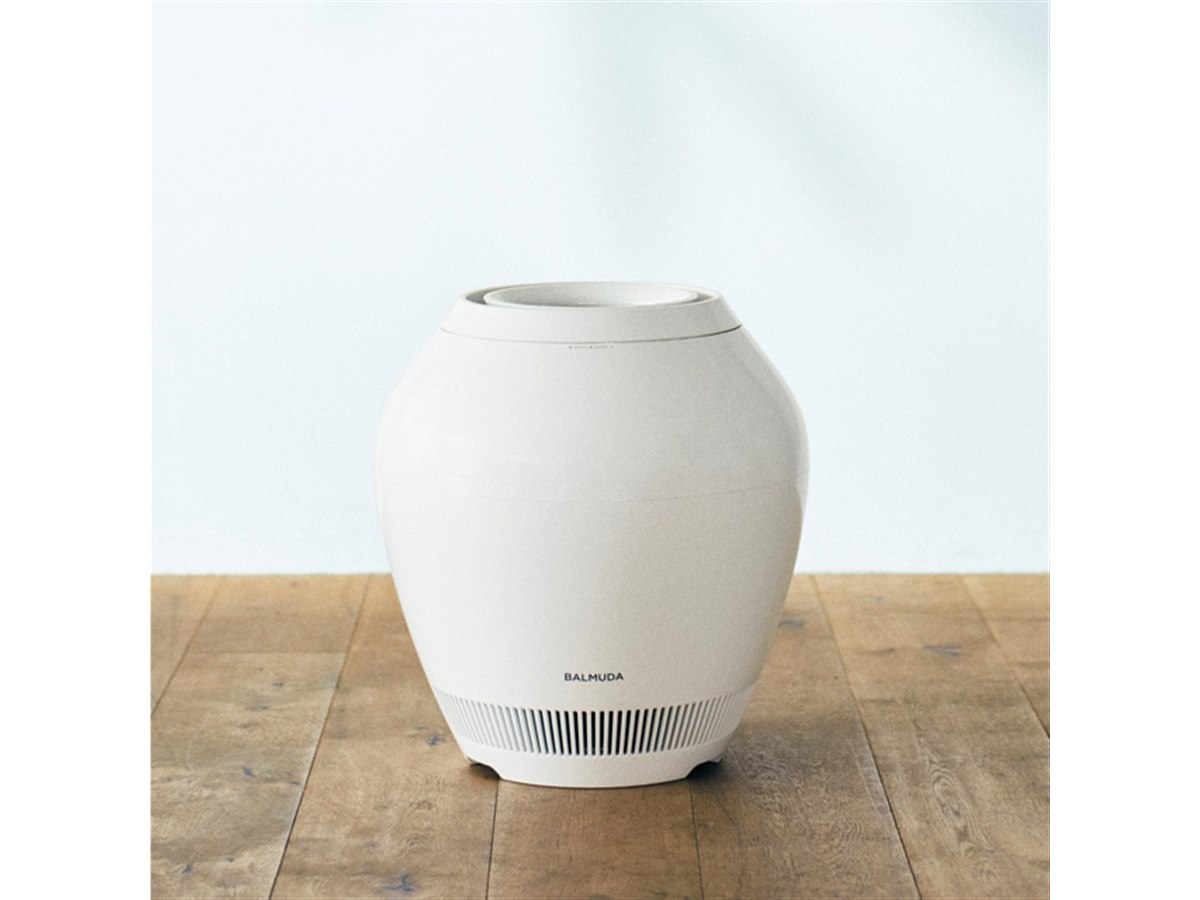 バルミューダ、タンクレス構造の加湿器「Rain」2022年度の販売を開始