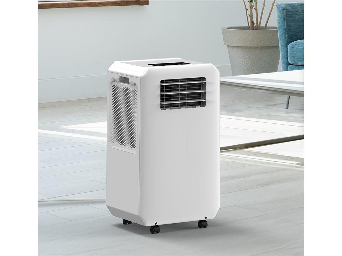 スリーアップ、窓への排熱ダクト設置が不要の「排熱レス スポットエア