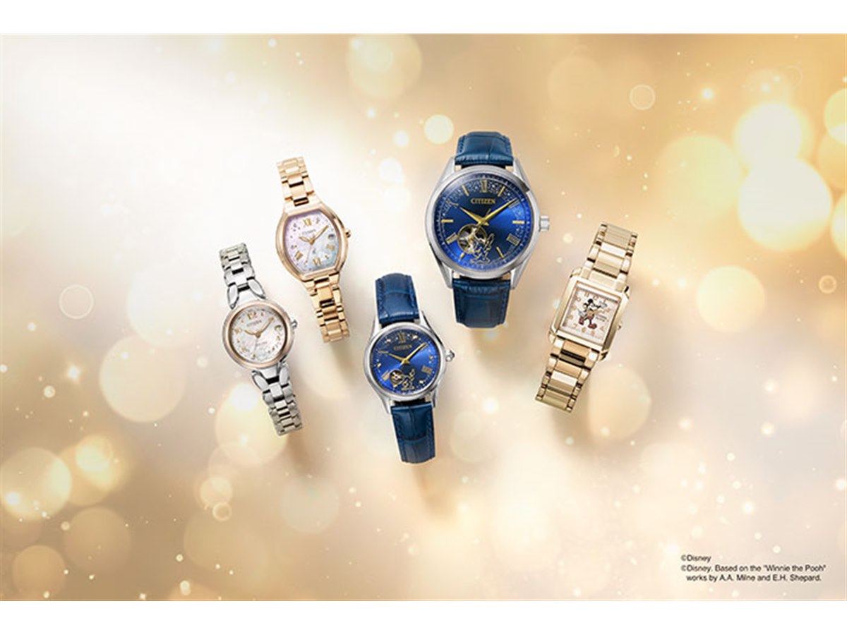 シチズン、「CITIZEN Disney Collection」から「ミッキーマウス」や