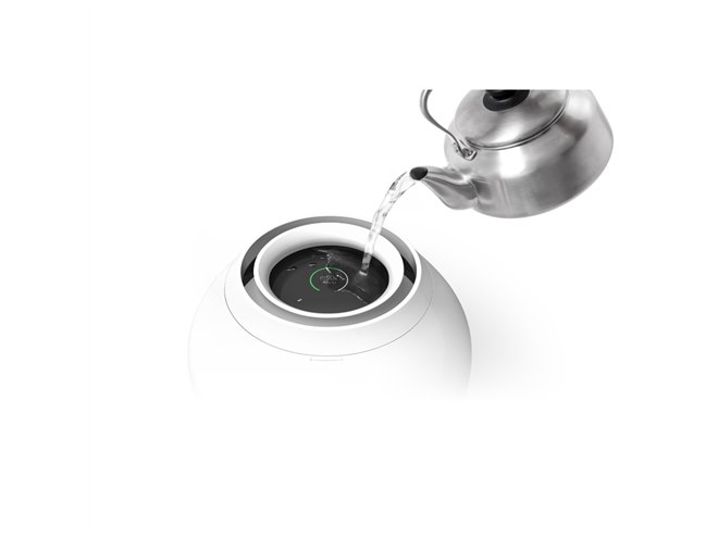 バルミューダ、Wi-Fi対応のタンクレス加湿器「Rain」2017年度モデル