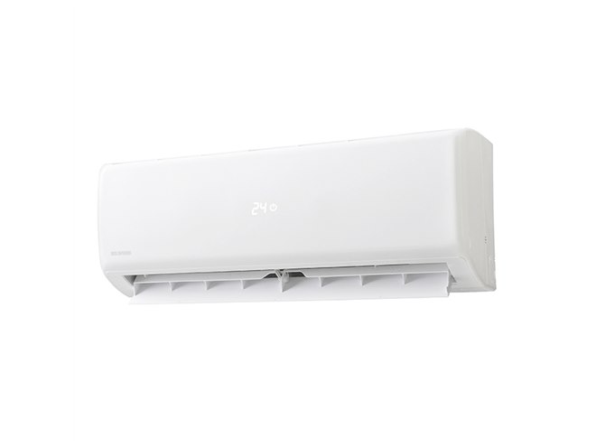 アイリスオーヤマ、Wi-Fi不要の音声認識リモコン付きルームエアコン