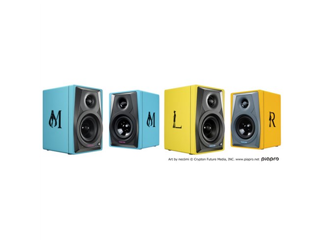 ツクモ、「初音ミク」「鏡音リン・レン」モデルのBluetoothモニター