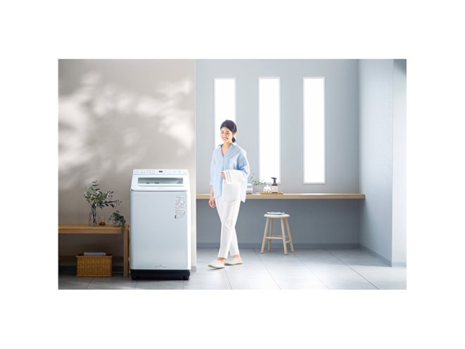 パナソニック、液体洗剤・柔軟剤自動投入機能搭載の全自動洗濯機「NA