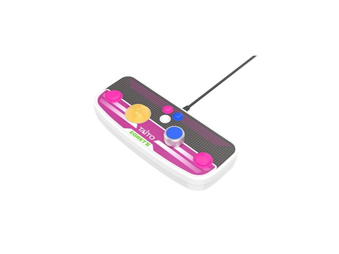 タイトー、回転式ディスプレイの卓上ゲームセンター「EGRETII mini