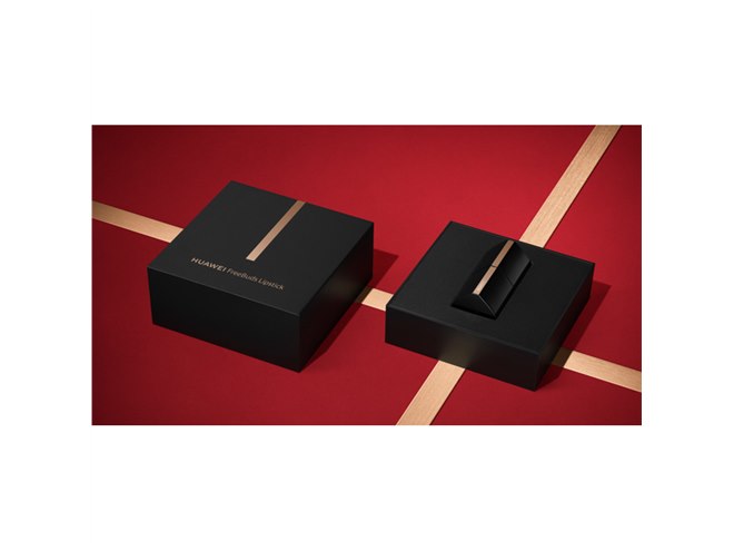 ファーウェイ、口紅のようなANC完全ワイヤレスイヤホン「FreeBuds