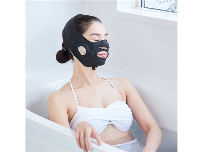 ヤーマン、お風呂で表情筋ケアが行えるEMS美顔器「メディリフト アクア