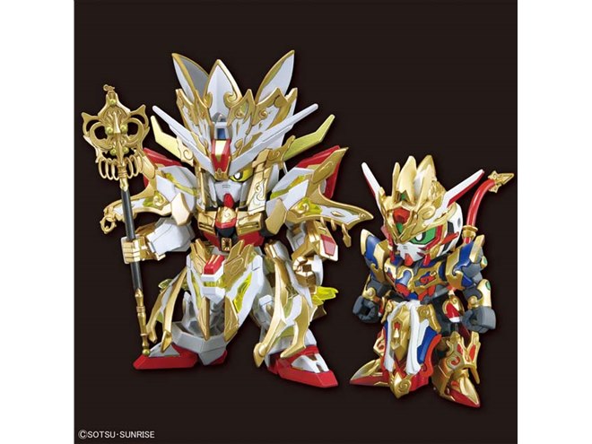 悟空インパルスガンダム＆三蔵ストライクフリーダムガンダムのセットが