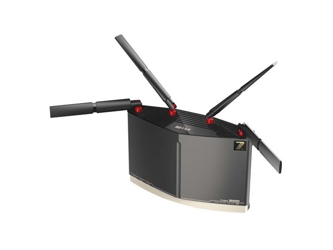 バッファロー、11529MbpsのWi-Fi 7に対応した無線LANルーター