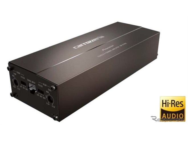 カロッツェリア、ハイレゾ音源再生に対応したパワーアンプ「GM-D2400