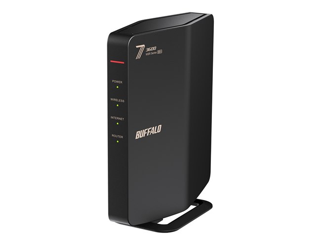11,980円、バッファローのWi-Fi 7対応デュアルバンド無線LANルーター