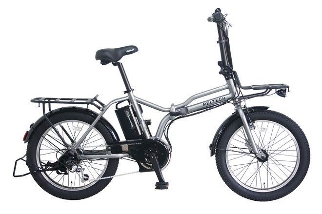 PELTECH、折りたたみ対応の20型電動アシスト自転車「X-Adventure