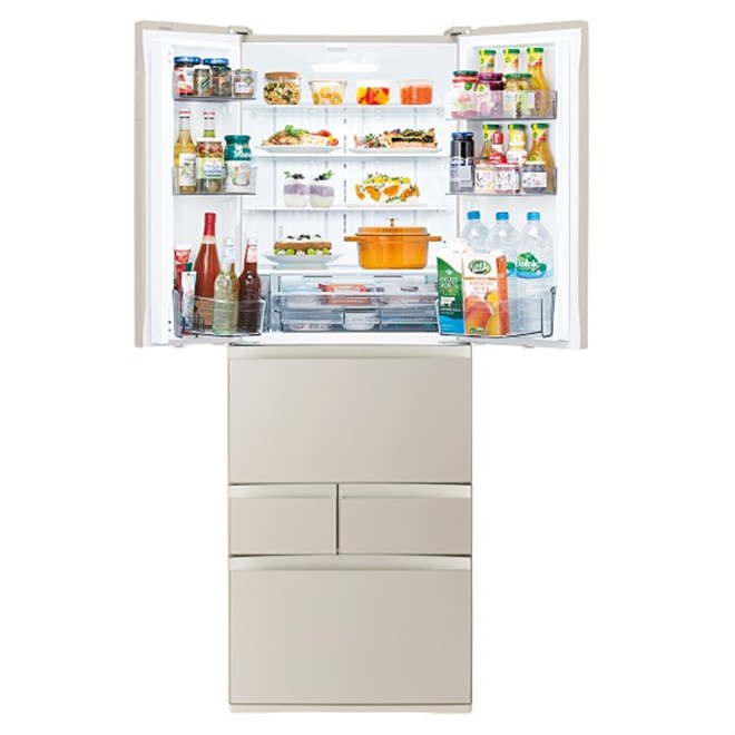 東芝、6ドア冷蔵庫の大容量スタンダードモデル「VEGETA GR-Y600FK